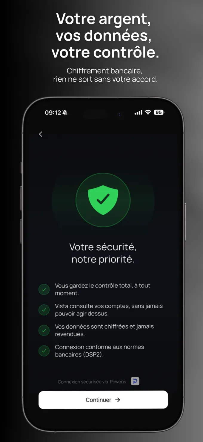 Sécurité — Vos données protégées